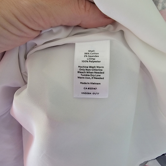 Talbots size 10 skirt - poppy print - Picture 3 of 5